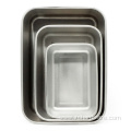 Nesting Bamboo Lid Stainless Steel Food Storages Set